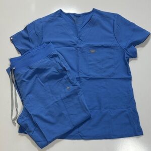 Figs Ceil blue scrubs XXL/P